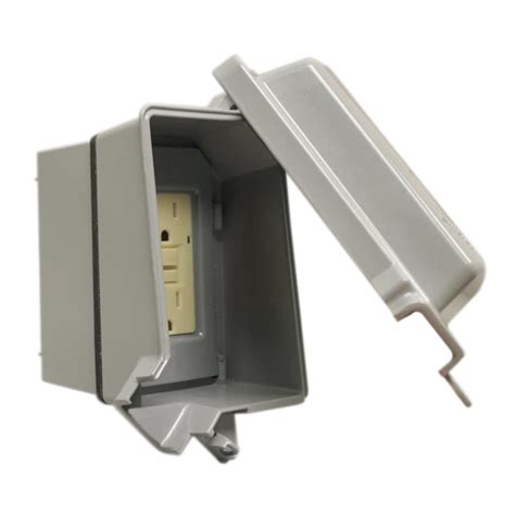 exterior electrical cover box|lowe's outdoor electrical outlet cover.